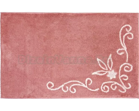 Коврик д/ванной LC розовый 50*80 акрил NFL-02/1