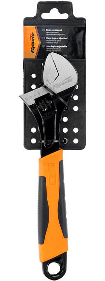 Ключ разводной 250 мм, двухкомпонентная рукоятка // Sparta 15543