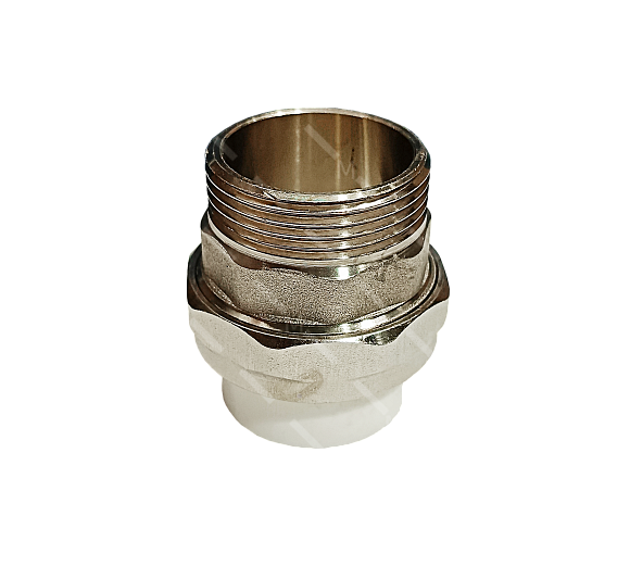 Муфта комбинир. раз. растр. ПП D32-1 1/4"НР РВК