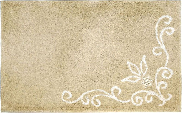 Коврик д/ванной LC бежевый 50*80 акрил NFL-03/1