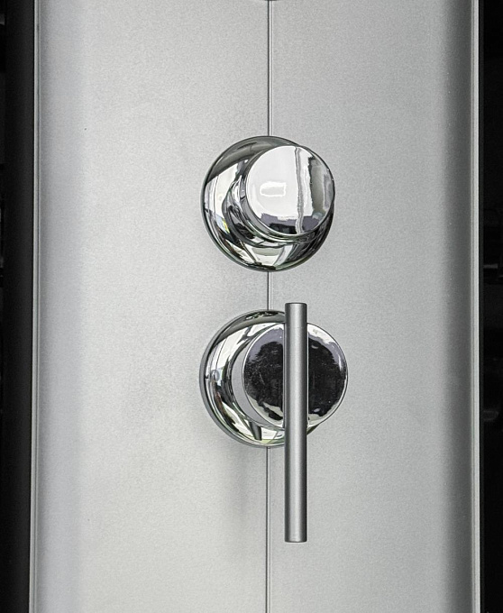 Душевая кабина 7120L GEKKO 120*80*2150 левая. глубокий поддон. темная