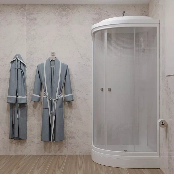 Душевая кабина Лайт А 100*100*230,5 низкий поддон. светлая