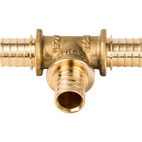 Тройник 20х20х20 для труб PEX аксиальный арт. SFA-0013-000020 STOUT