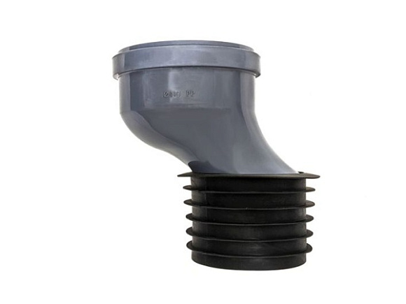 Эксцентрик переходный ремонтный АЛВИПЛАСТ чугун-пластик d110 со смещением 50мм