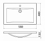 Умывальник "Анита 580"