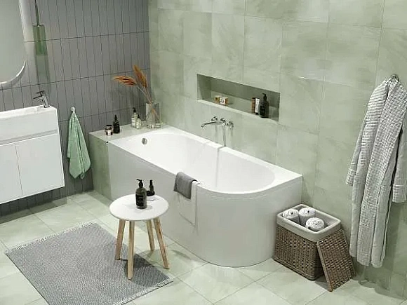 Ванна акриловая "ALISA MG"(170х75) L смес К06