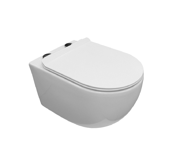 Унитаз подвесной GEKKO сиденье м/л MQ176 white