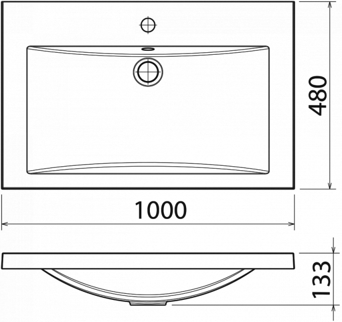 Умывальник "Анита 1000"