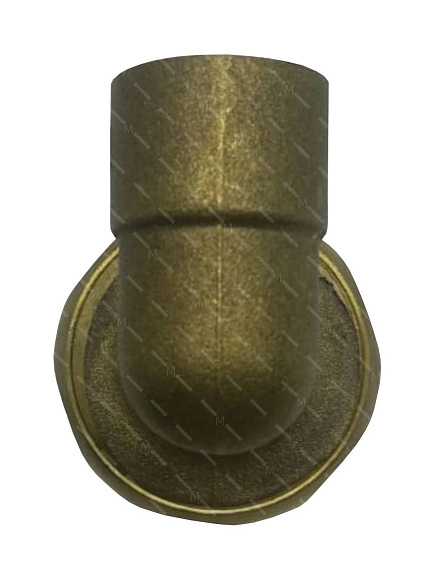 Присоединитель угловой под пайку д/медн. трубы с накид. гайкой 18-3/4" нар (110-017) лат