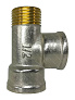Тройник 1/2" вн/вн/нар (0917.1515) латунный