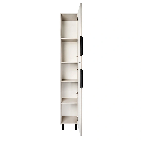 Пенал "Сицилия" правый капучино 300х300х1900