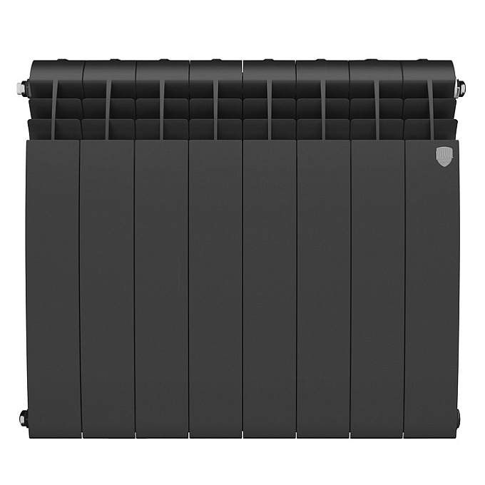 Радиатор биметаллический Royal Thermo BiLiner 500 /Noir Sable - 8 секц.