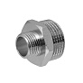 Ниппель - переходник (бочонок) 1'' х 1/2" н/н MPF