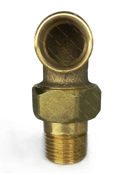 4098 G Сгон угловой с нар.рез 18х1/2