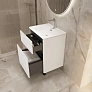 Тумба под раковину Mona "Rondy"  70 Н 2я белый