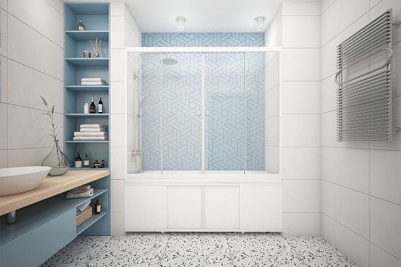 Ограждение на ванну 1,48