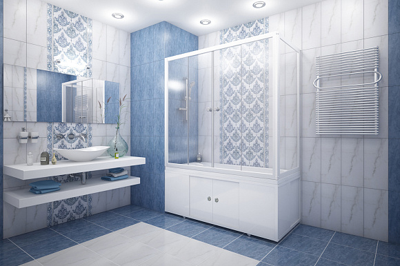 Ограждение на ванну 1,48