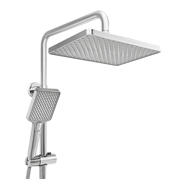 Смеситель для душа стационарный ГЕККО LM-2264-CP Chrome