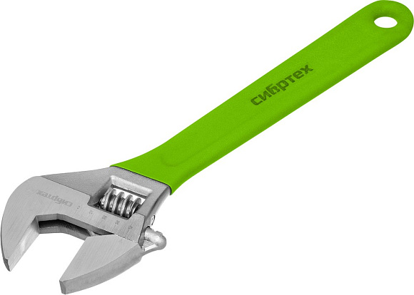Ключ разводной 375 мм никелированный Сибртех 15529