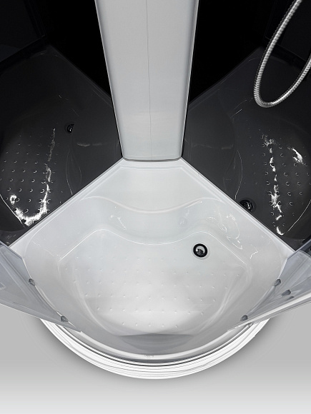 Душевая кабина 7690 GEKKO 900*900*2150 глубокий поддон. темная