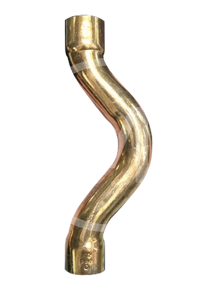 Обвод двухраструбный 18 (Full Cross Over Bend Welding Pipe Refrigeration 18mm)