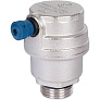 Воздухоотводчик автоматический боковой. выпуск НР 1/2" никель STOUT арт. SVS-1012-000015