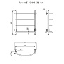 Полотенцесушитель Пэк сп 5 60*50 электр. 32мм