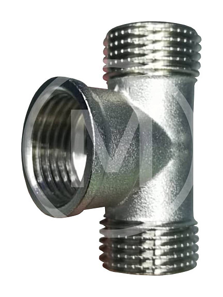 Тройник 3/4" нар/вн/нар, лат 